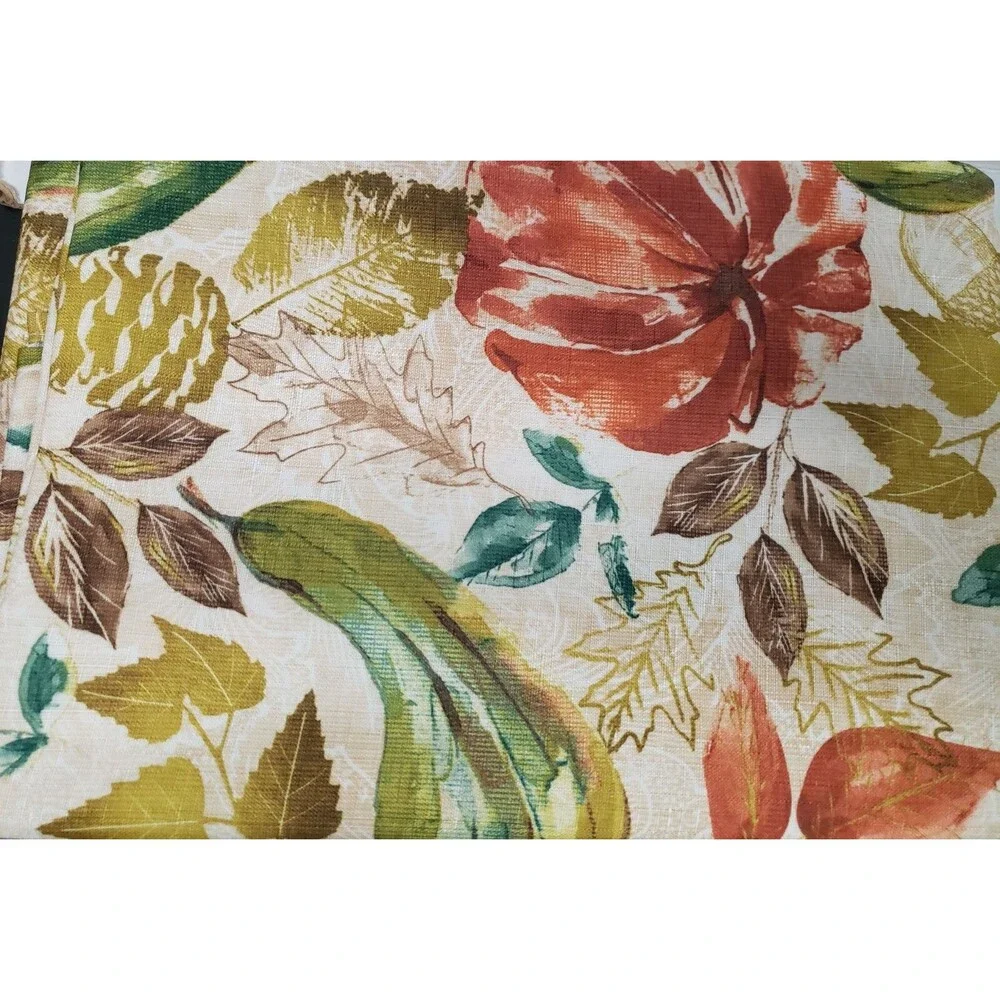 Printed Fabric Tablecloth, 52